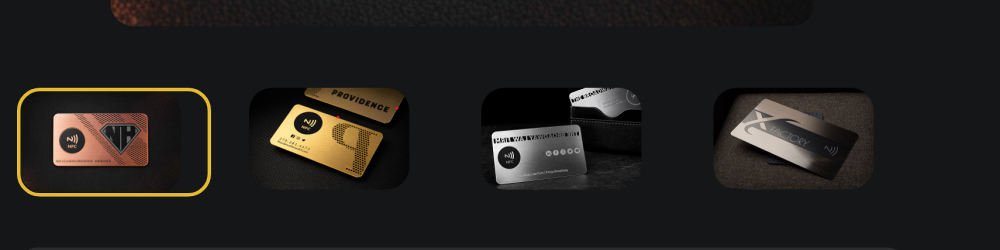 Metallic Cards UK