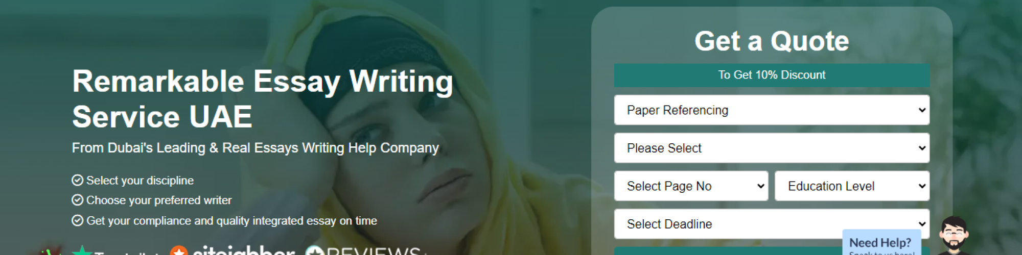 Essay Writing Service UAE
