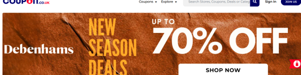 Coupon UK cover image