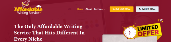 affordable writing service cover image