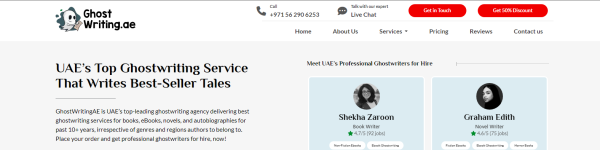 Ghostwriter services in UAE cover image