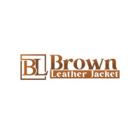 Brown Leather Jacket UK logo image