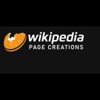 Wikipedia Page Creations logo image